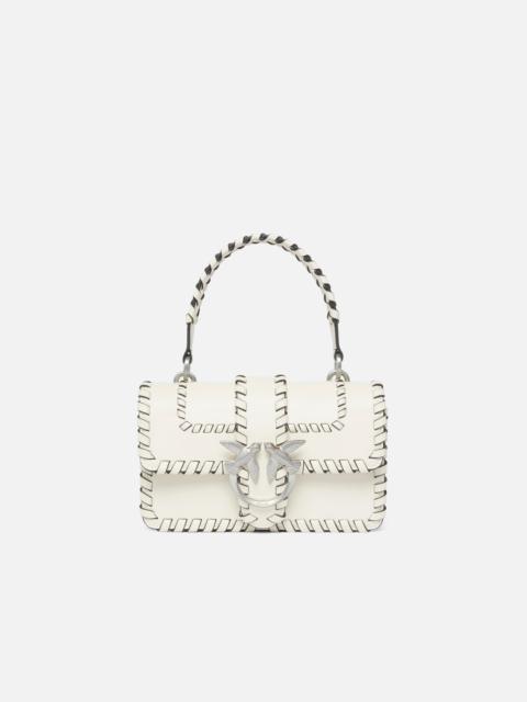 PINKO LEATHER MINI LOVE BAG