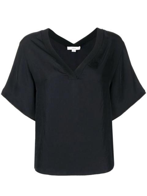 Vince V-neck short-sleeved T-shirt