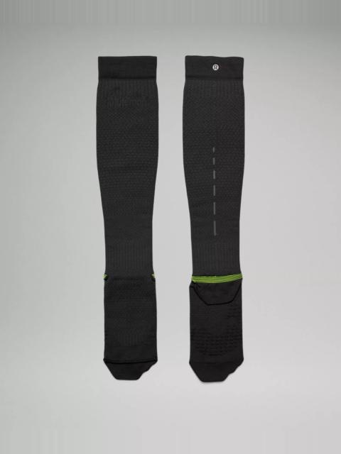 lululemon Men's MicroPillow Compression Knee-High Running Socks *Light Cushioning