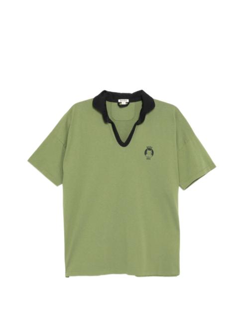 BODE graphic-print V-neck T-shirt