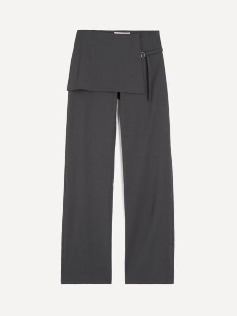 paloma wool Archive Mid-Rise Overlapping Mini Skirt Trousers