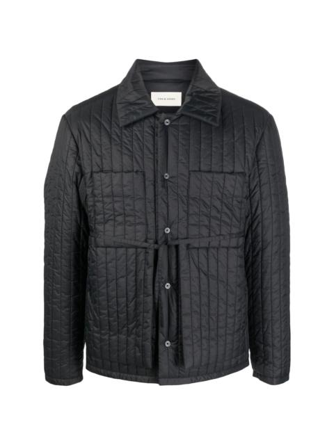 Craig Green quilted button-fastening jacket