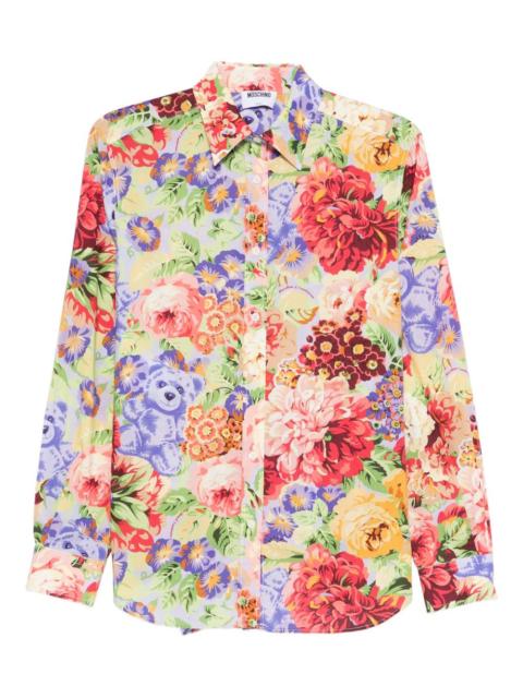 Moschino floral-print shirt