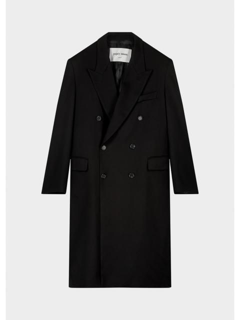 The Frankie Shop London Double Breasted Coat - Black