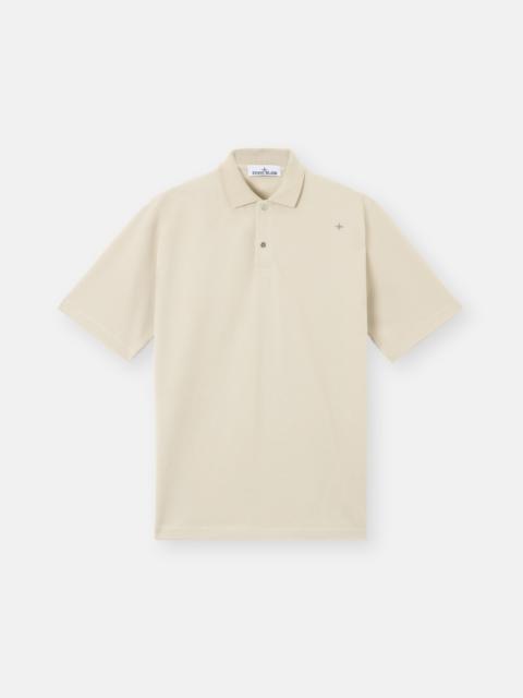 Stone Island 2200203 50/2 ORGANIC COTTON PIQUÉ_STONE ISLAND STELLINA