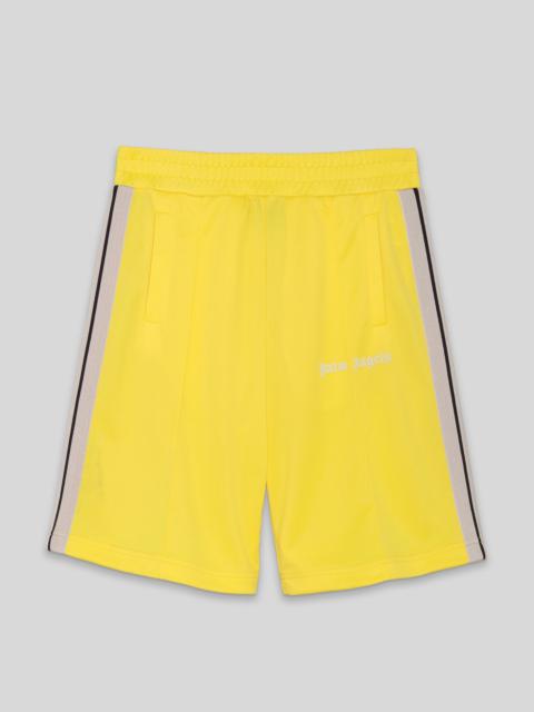 Palm Angels YELLOW TRACK SHORTS