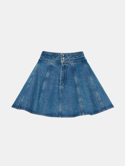 STEVE MADDEN LILLIANY SKIRT ARUBA BLUE