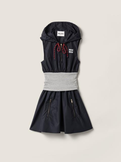 Miu Miu Technical fabric dress