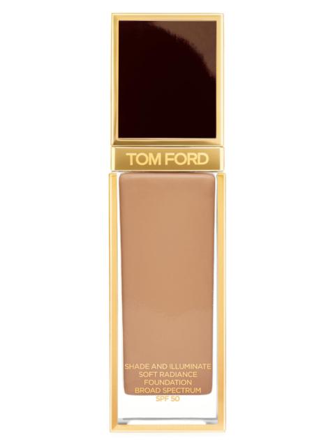 TOM FORD Women's Shade & Illuminate Soft Radiance Foundation SPF 50 - 8.2 Warm Honey