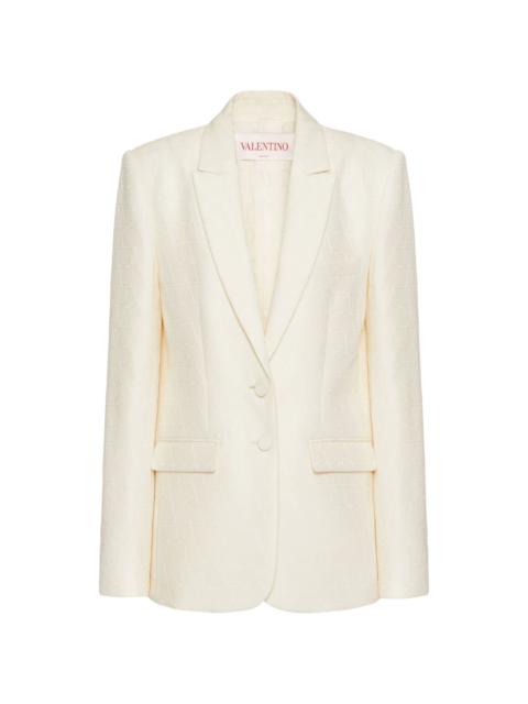 Valentino Toile Iconographe single-breasted blazer