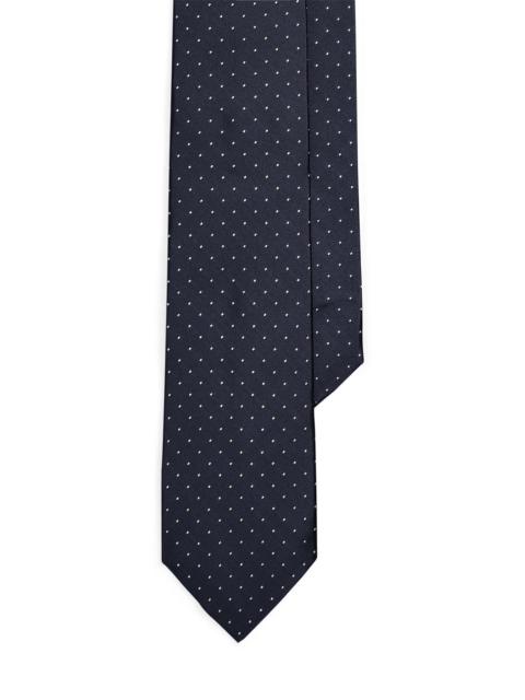 Ralph Lauren Men's Dot Silk Tie - Navy