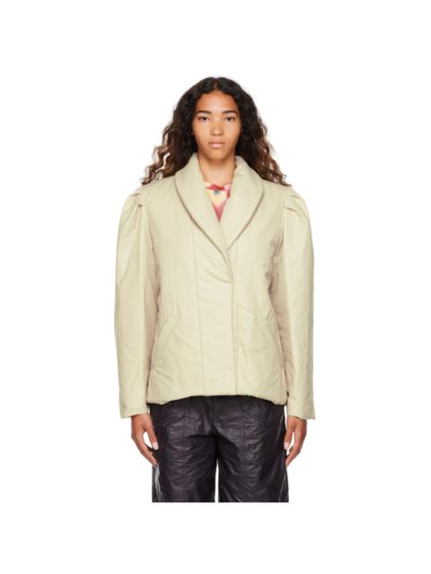 【関税込み】Isabel Marant ベージュ Cilabadi ジャケット Isabel Marant Beige Cilabadi Jacket | REVERSIBLE