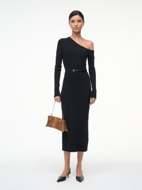 STAUD STAUD LOIS DRESS BLACK