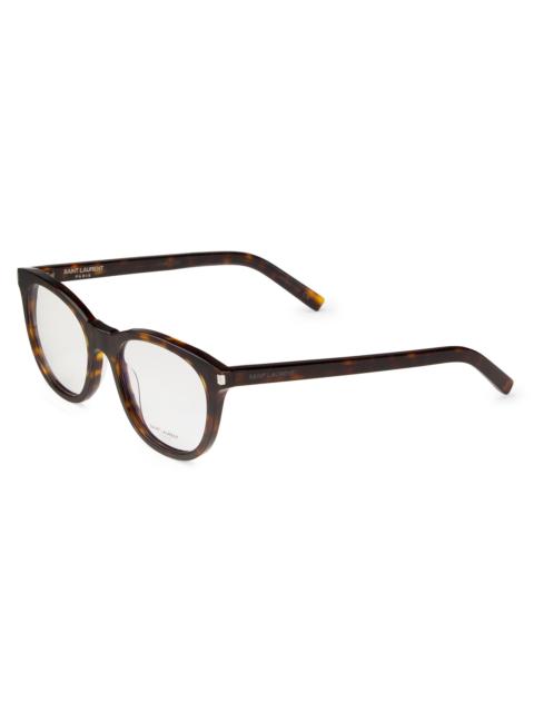SAINT LAURENT Women's 54MM Pantos Optical Glasses - Shiny Havana