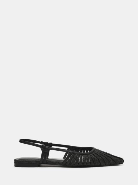 STEVE MADDEN ALANDRIA BLACK RAFFIA
