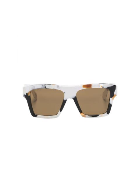 GUCCI wayfarer-frame sunglasses