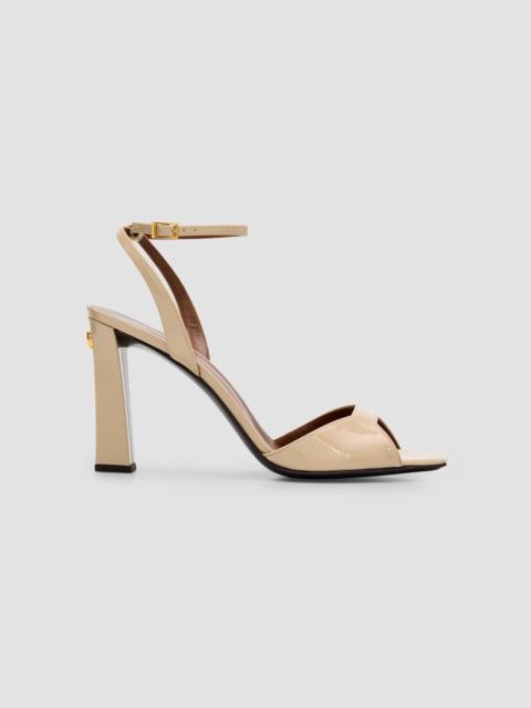 Giuseppe Zanotti Women's Mya 90MM Leather Sandals - Tulle