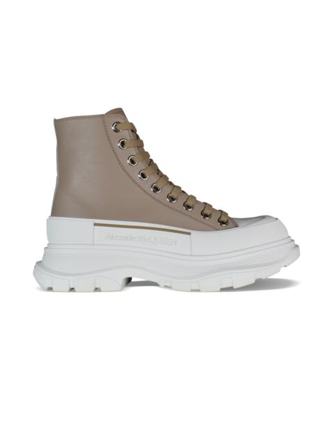 Alexander McQueen Alexander McQueen Tread Slick Boot Beige White (Women's)