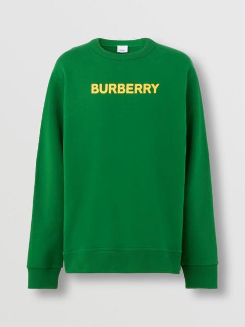 Burberry Logo Print Cotton Sweatshirt