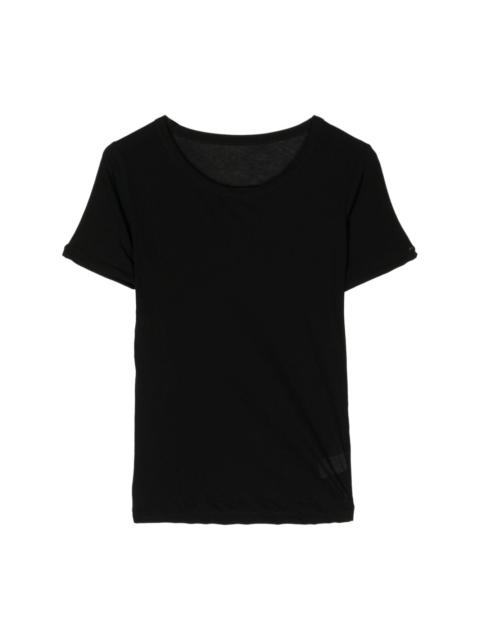 Yohji Yamamoto round-neck cotton t-shirt