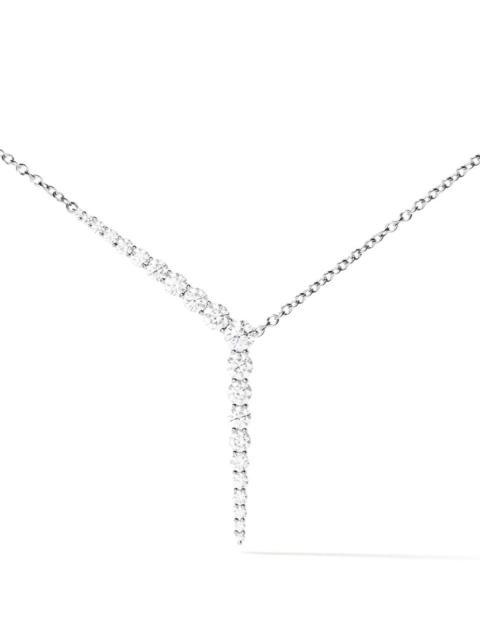 MELISSA KAYE Aria Diamond Y Necklace