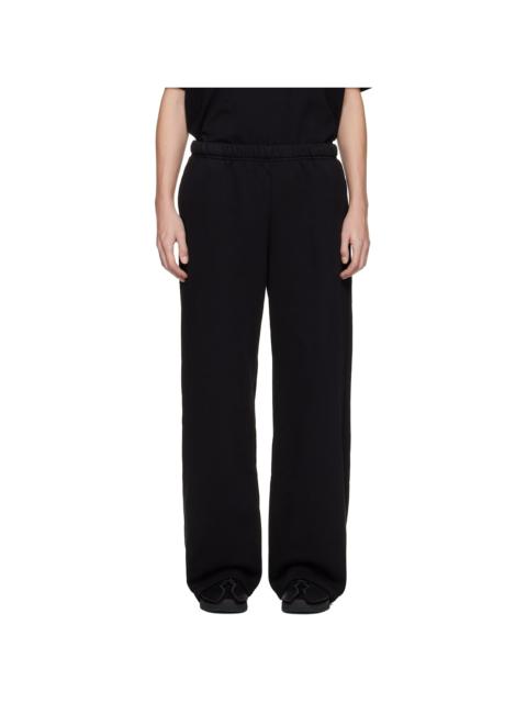 LES TIEN Black Heavyweight Party Sweatpants