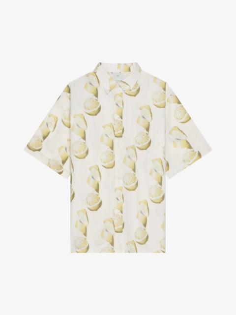 Givenchy PRINTED SHIRT IN COTTON SEERSUCKER