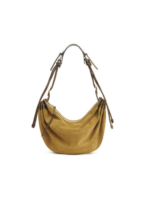 Isabel Marant large Maia half-moon braided-strap shoulder bag