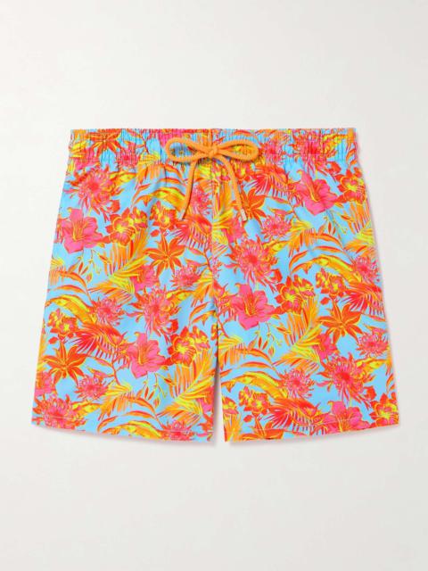 Moorea Straight-Leg Mid-Length Printed Recycled Swim Shorts