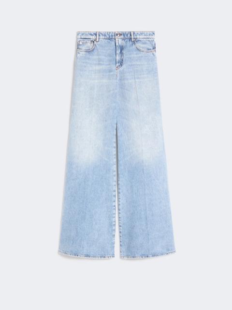 Sportmax ZERO Five-pocket flared denim trousers - MIDNIGHTBLUE