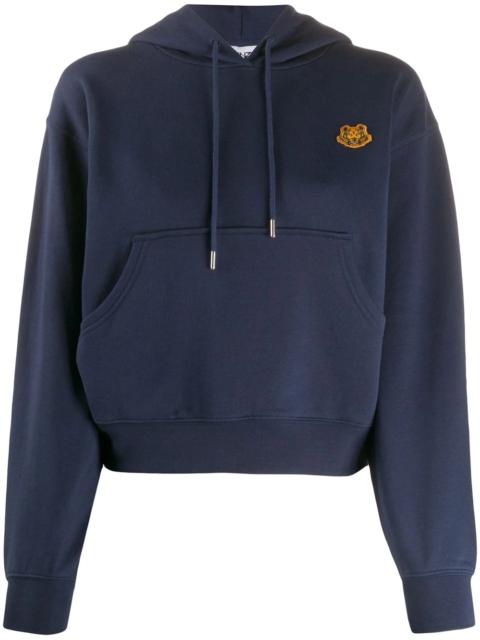 tiger patch hoodie