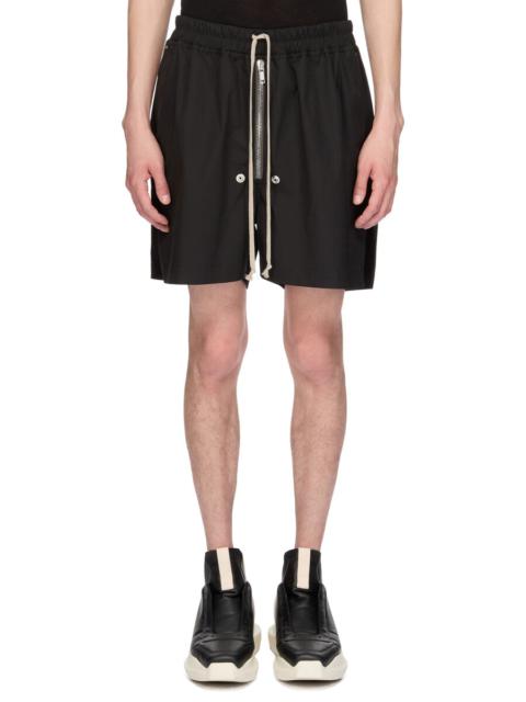 Rick Owens zip drawstring shorts