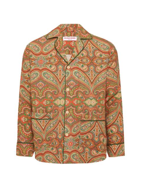 ORLEBAR BROWN Murray paisley shirt