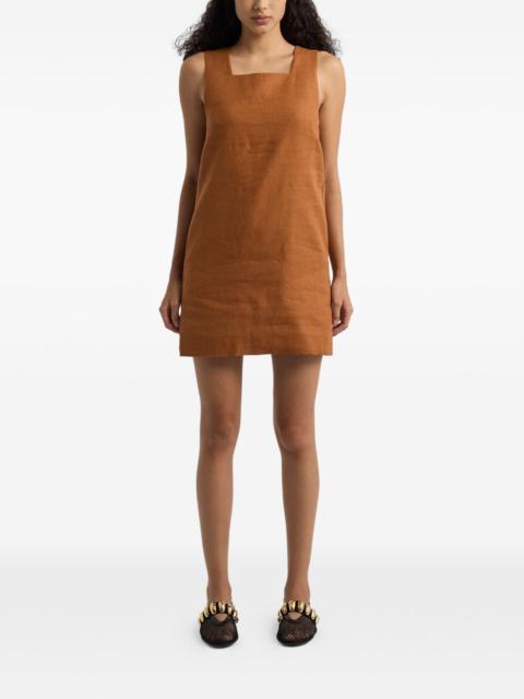 POSSE square-neck mini dress