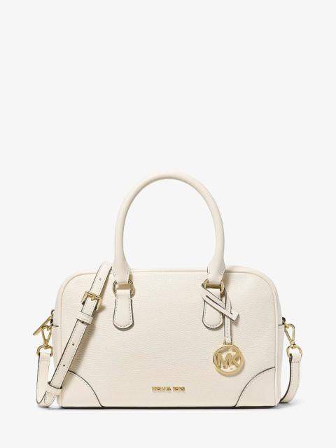 MICHAEL KORS Thompson Pebbled Leather Satchel