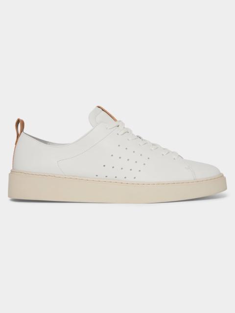 TODD SNYDER Porto Leather Court Sneaker