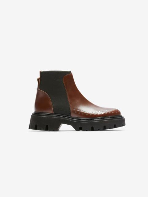 N°21 STUDDED CHUNKY CHELSEA BOOTS