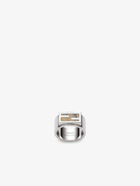 FENDI Silver-colored ring