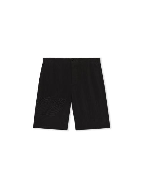 Off-White Handstyle Logo Organza Bowling Shorts