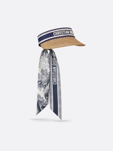 Dior D-Ocean Visor with Mitzah