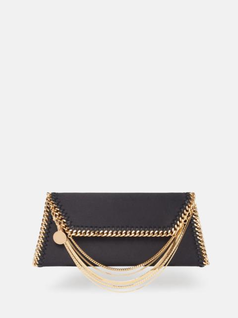 Stella McCartney Falabella Multi-Chain Satin Clutch