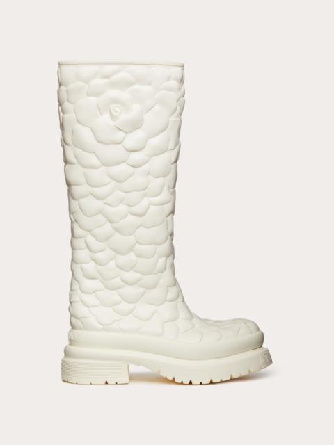 Valentino VALENTINO GARAVANI ATELIER SHOES 03 ROSE EDITION RUBBER BOOT 50 MM