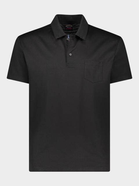 Paul & Shark Organic cotton piquè polo with iconic badge