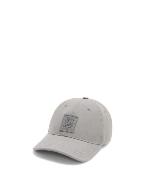 Patch cap in canvas