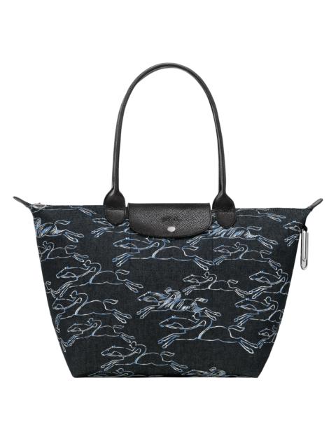 Longchamp Le Pliage Collection L Tote bag Navy - Canvas