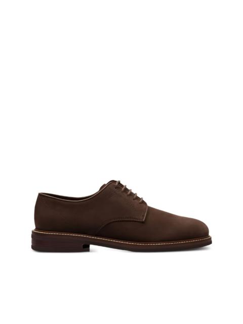 Brunello Cucinelli suede lace-up shoes
