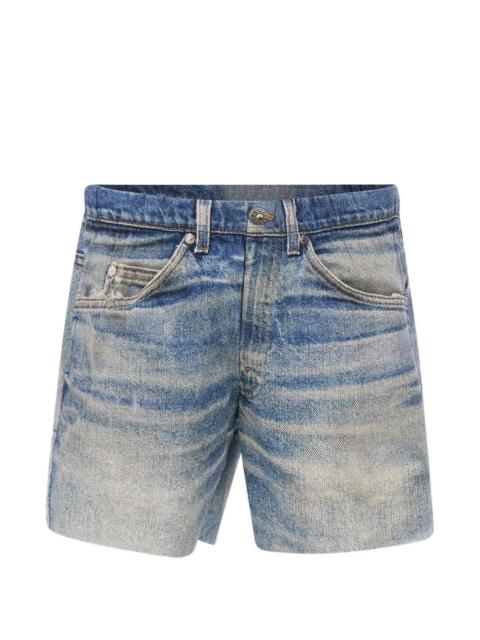 SATISFY pocket denim shorts