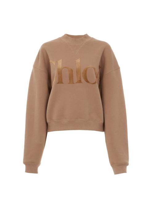 Chloé GENEROUS SWEATER IN COTTON FLEECE