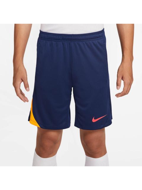 Nike Nike Strike Dri-Fit Soccer Shorts 'Blue Void Laser Orange' FN2402-494
