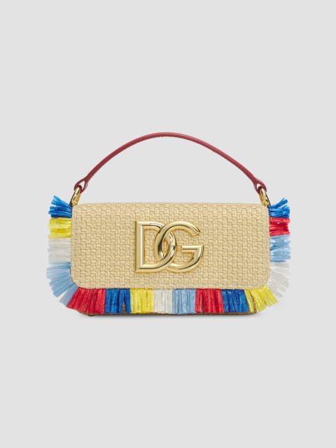 Dolce & Gabbana Women's Fringed Raffia Shoulder Bag - Naturale Multicolor